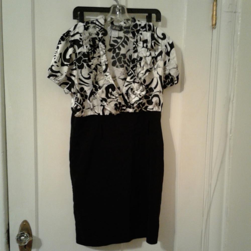 Sexy White/ Black Dress